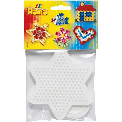 Hama Midi Stiftplatten Kleines Herz und Kleiner Stern