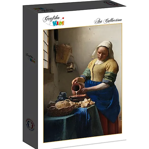 Grafika Puzzle Art Collection Johannes Vermeer Grafika Kids The Milkmaid, 1658-1661 - 12 Teile