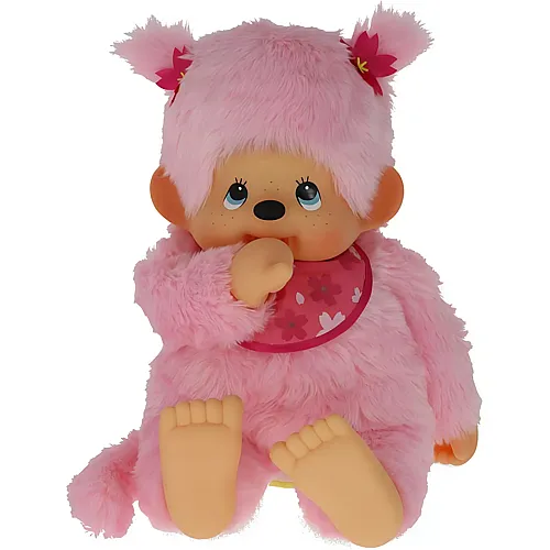 Monchhichi Pink Sakura Girl - 80 cm