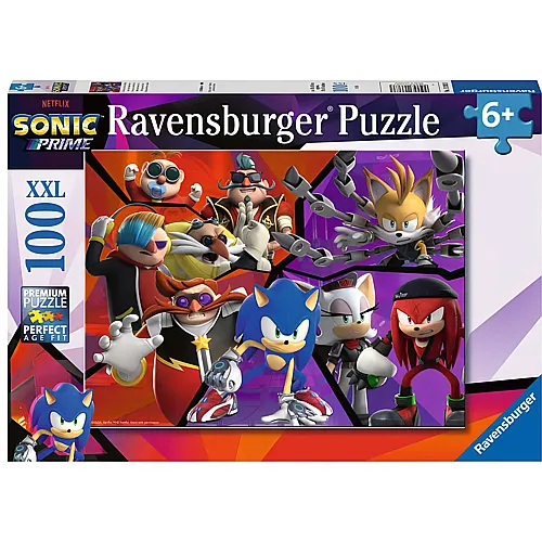 Ravensburger Puzzle Nichts kann Sonic aufhalten (100XXL)