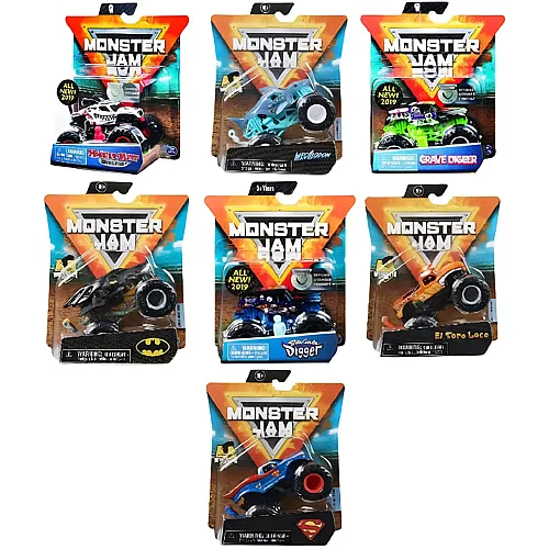 Spin Master Original Monster Jam Truck mit Zubeh�r - 1:64