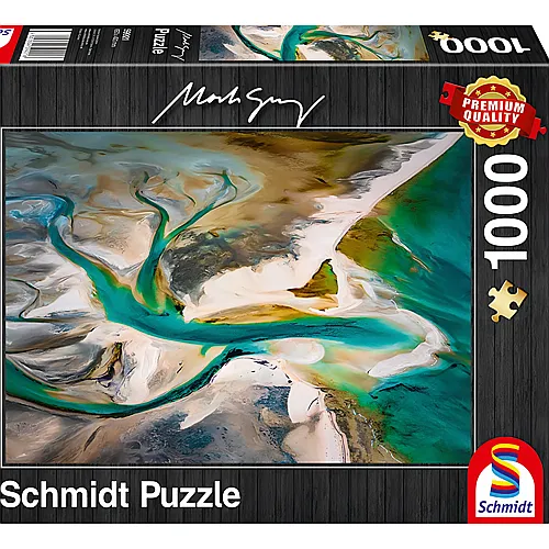 Schmidt Puzzle Mark Gray Verschmelzung (1000Teile)