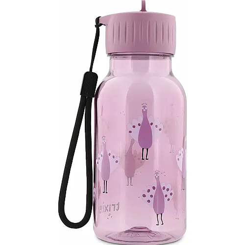 Trixie Trinkflasche Tritan 350ml Pfau