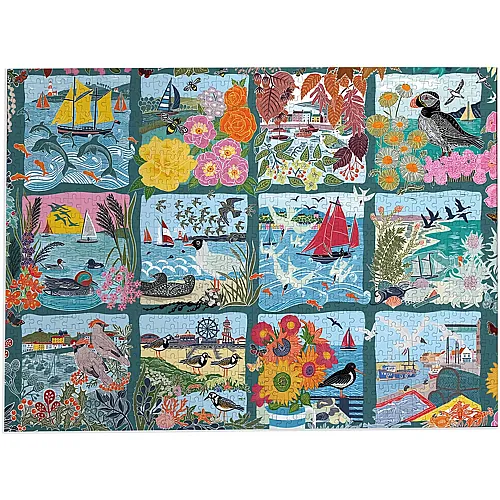 Gibsons Puzzle K�stenrufe - 1000 Teile