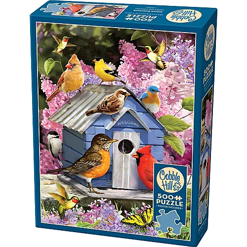 Cobble Hill Puzzle Spring Birdhouse (500Teile)