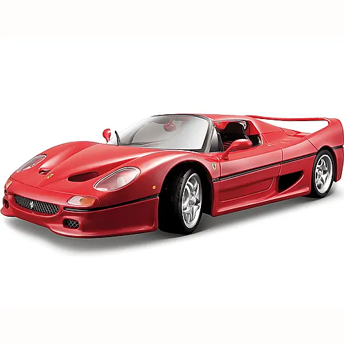 Bburago 1:18 Race & Play Ferrari F50 Rot