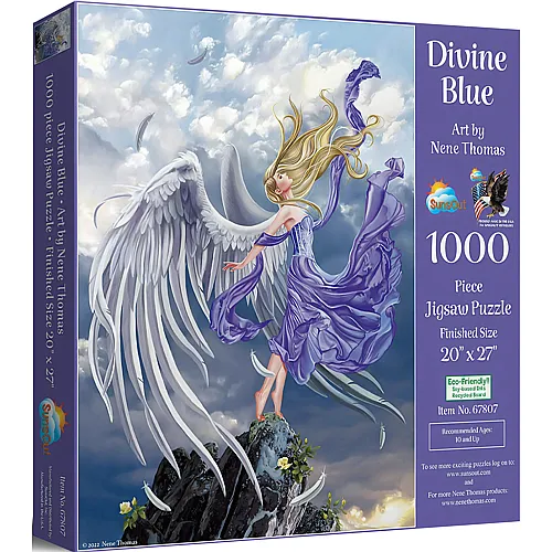 SunsOut Puzzle Nene Thomas Vivine Blue - 1000 Teile