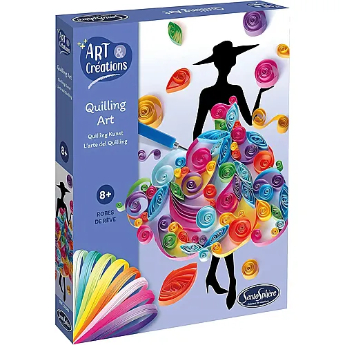 Quilling Art Traumkleider
