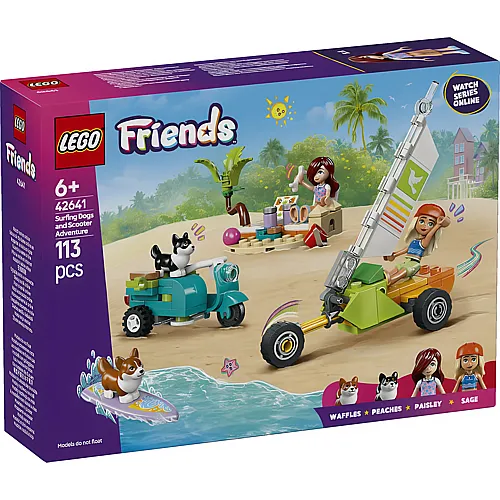 LEGO Friends Strandabenteuer mit Hunden 42641