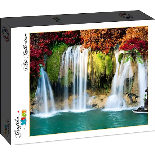 Grafika Puzzle Art Collection Grafika Kids Waterfall in Forest - 104 Teile