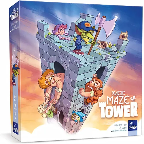 Sit Down Magic Maze Tower (d)