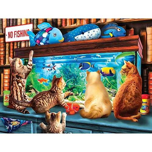 SunsOut Puzzle Tom Wood Window Shopping - 300 Teile