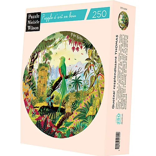 Puzzle Mich�le Wilson Alain Thomas Quetzal Resplendissant - 250 Teile