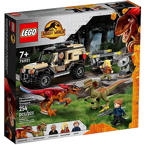 LEGO Pyroraptor & Dilophosaurus Transport (76951)