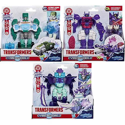 Hasbro Transformers Ultimate ass. Cyber Changers Cyberworld, 16.5