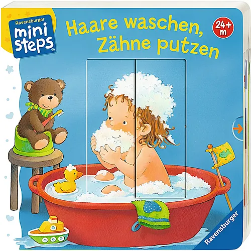 Ravensburger ministeps Haare waschen, Zhne putzen