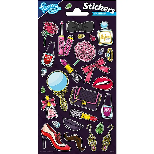 Totum Aufkleberbogen Glitter Fashion