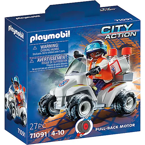 PLAYMOBIL City Action Rettungs-Speed Quad (71091)