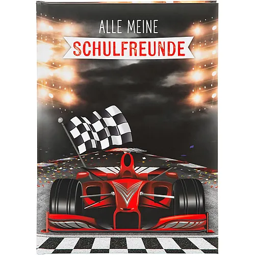 Goldbuch Freundebuch Racing