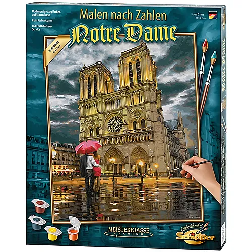 Schipper Historische Motive Malen nach Zahlen Notre Dame
