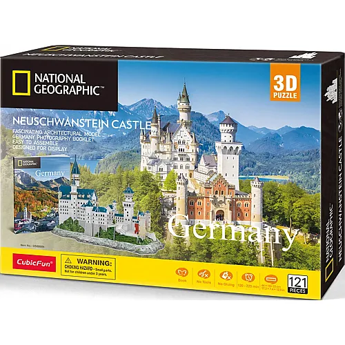Schloss Neuschwanstein 121Teile