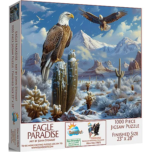 Adler-Paradies - 1000 Teile