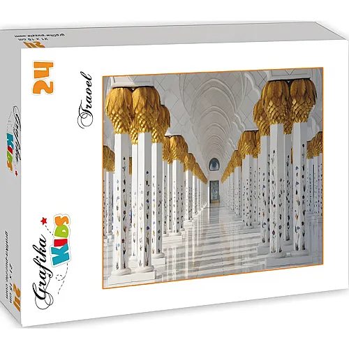 Die Scheich-Zayid-Moschee, Abu Dhabi 24Teile