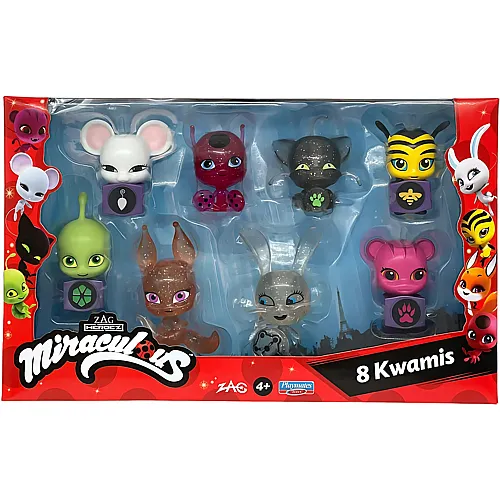 Kwamis Mini-Figuren 8Teile
