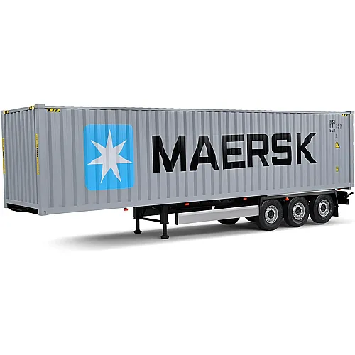 Anh�nger Maersk Container Grau