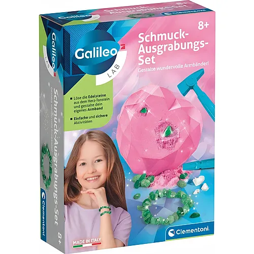 Ausgrabungs-Set Edelsteine & Armband