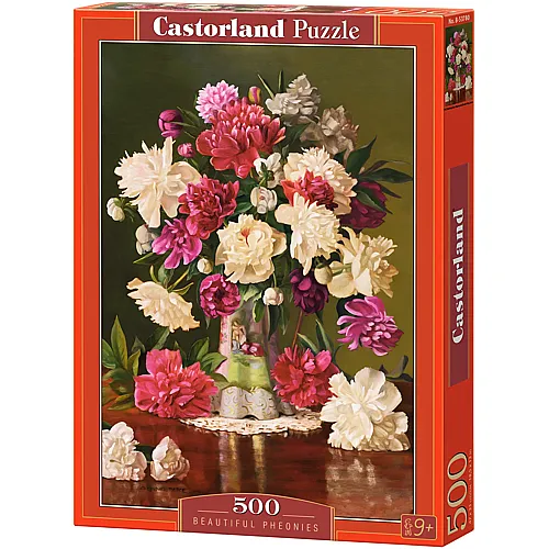 Castorland Puzzle Sch�ne Pfingstrosen (500Teile)
