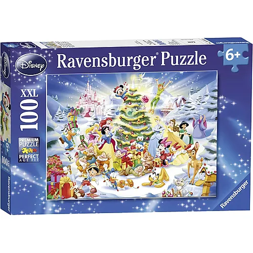Ravensburger Puzzle Mickey Mouse Disney Christmas Magic - 100 Teile
