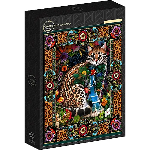 Grafika Puzzle Art Collection Tropicat - 1000 Teile