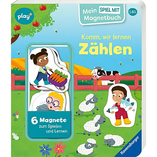 Mein Spiel mit-Magnetbuch: Komm, wir lernen Z�hlen