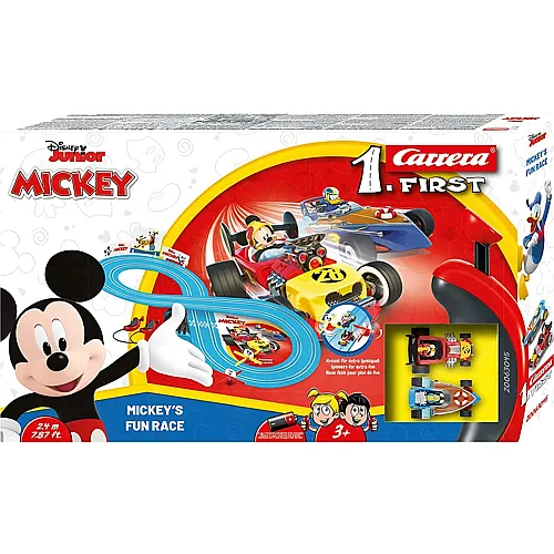 Carrera First Mickey Mouse Mickey's Fun Race (2,4m)