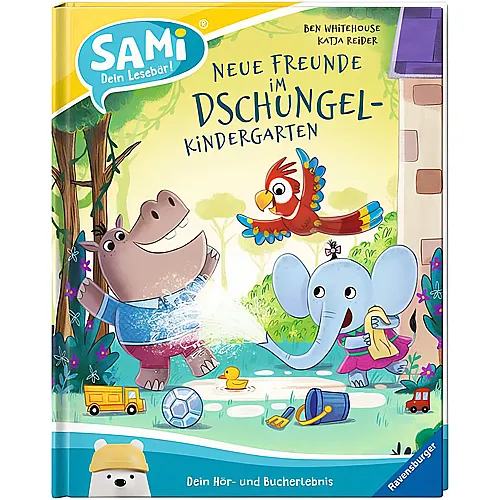 Ravensburger SAMi Lesebr Neue Freunde im Dschungel-Kindergarten