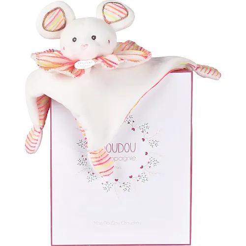 Doudou et Compagnie Maus Schmusetuch 20cm