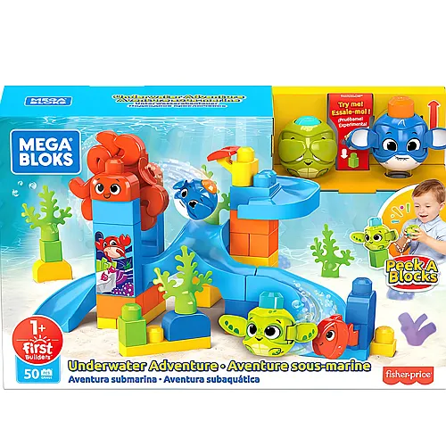Mega Bloks Guck-Guck Unterwasser-Abenteuer
