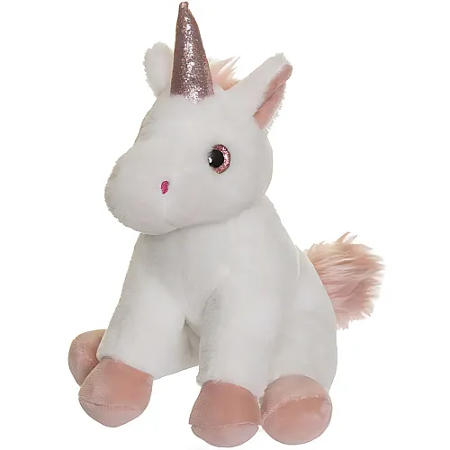 Teddykompaniet Einhorn Weiss - 25 cm