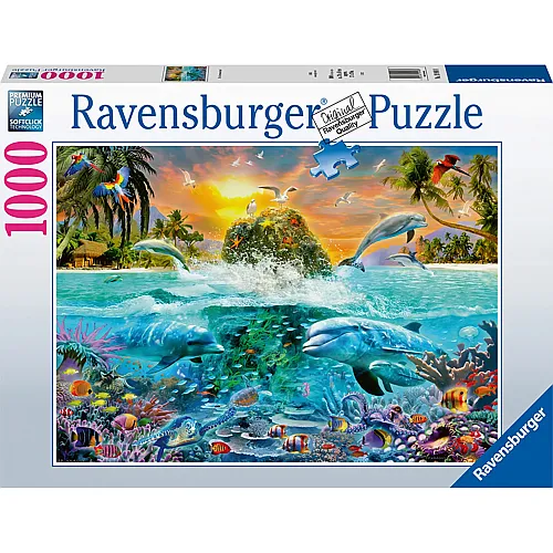 Ravensburger Puzzle Die Unterwasserinsel (1000Teile)
