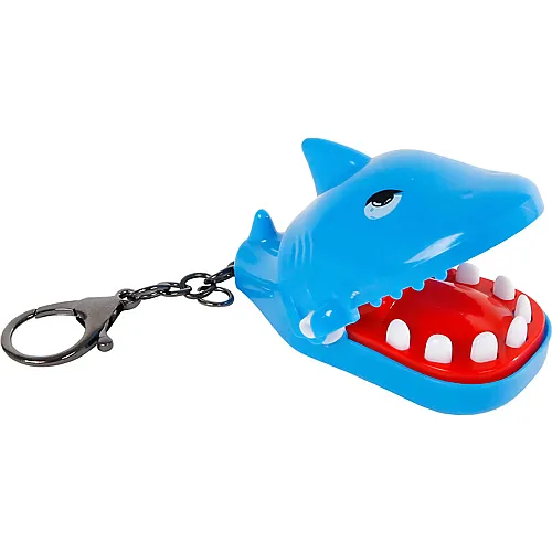 Kids Globe Schl�sselanh�nger beissender Hai Blau - 8 cm
