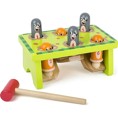 Klopfspiel Hau den Maulwurf