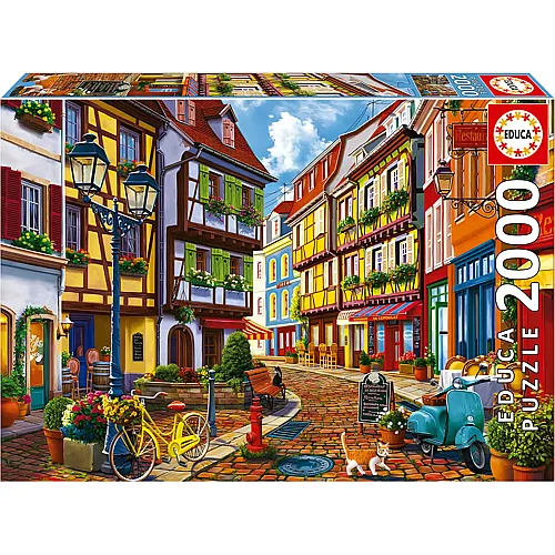 Educa Puzzle Strahlende Strasse - 2000 Teile