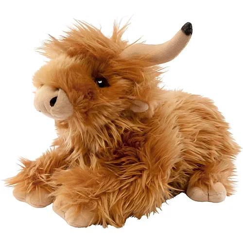 Highland Kuh liegend - 35 cm