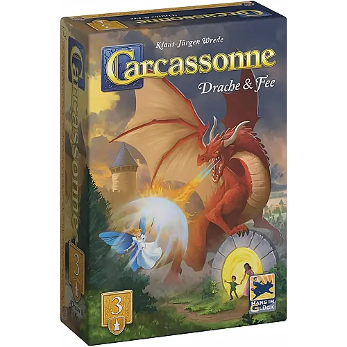 Hans im Gl�ck Carcassonne Erweiterung Drache & Fee