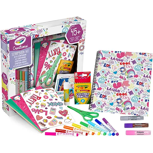 Crayola Kreiere dein Scrapbook-Album