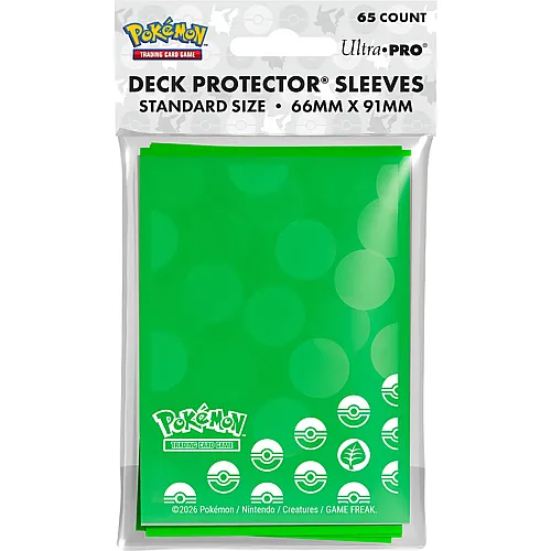 Ultra Pro Pok�mon - Grass Type Energy Deck Protector (65)