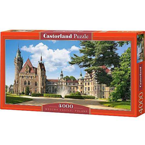 Castorland Puzzle Schloss Moschen, Polen Moszna (4000Teile)