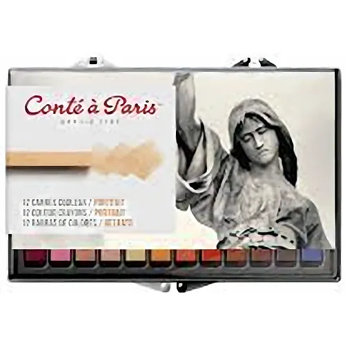 Conte A Paris Conte Carre Sortiment 12 Farben Portrait