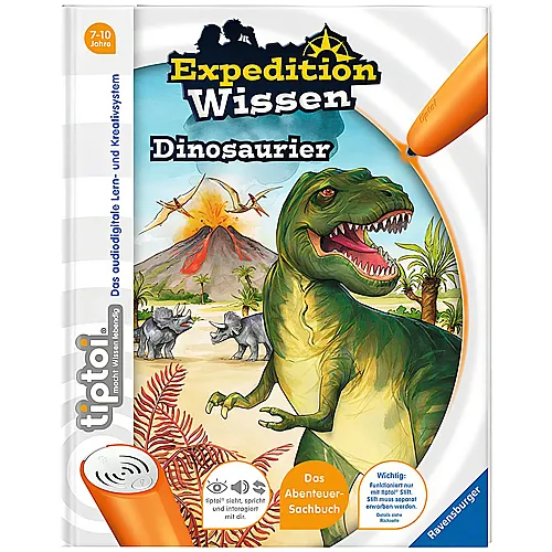 Ravensburger tiptoi Expedition Wissen Dinosaurier